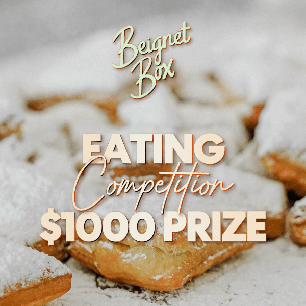 BEIGNET BOX EATING COMPETITION