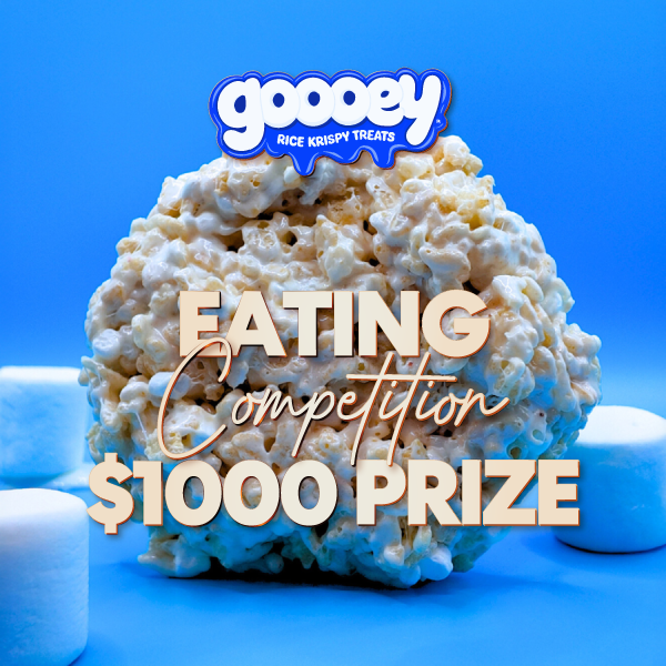 GOOEY RICE KRISPY EATING COMPETITION