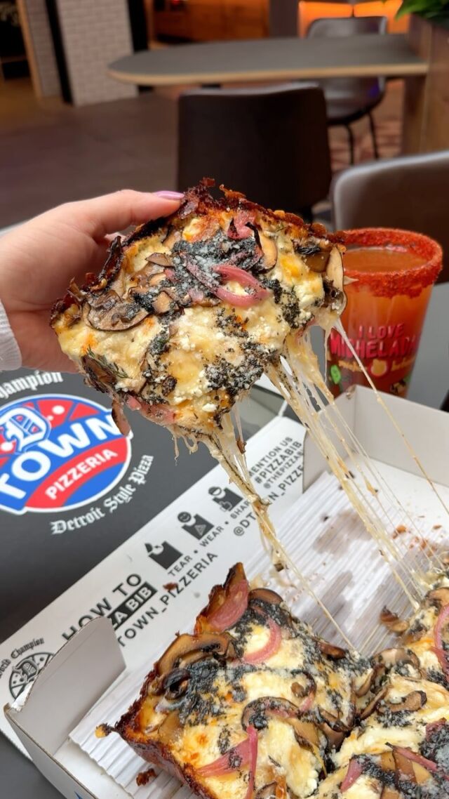 Make life a little less tough with a slice of @DTown_Pizzeria LIFE IS TRUFF pizza! 🍕🔥 Who’s planning to stop by this week!? 🤤 Find DTown Pizzeria along with a variety of other options next time you stop by the one and only #TopangaSocial! 😮‍💨 See you soon! 😉🙌